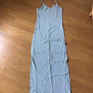 COPY - American apparel striped maxi cami dress